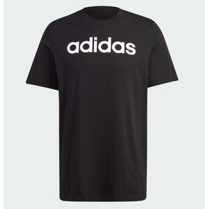 Camiseta Adidas  Essentials Linear Embroidered Logo Masculina Ic9274 Preto