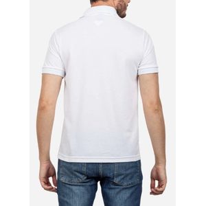 Camisa Polo Sigosta Masculina Piquet  Bolso 7629 Branco