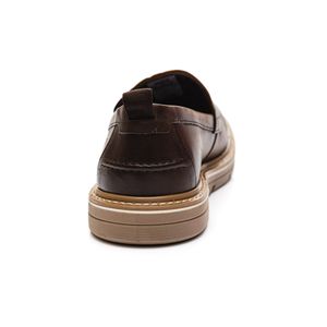 Sapato Democrata Metropolitan Jeff  Masculino Couro 604103-002 Marrom