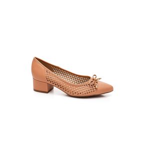 Sapato Modare Perfurado Feminina Laço 7340.127 Nude