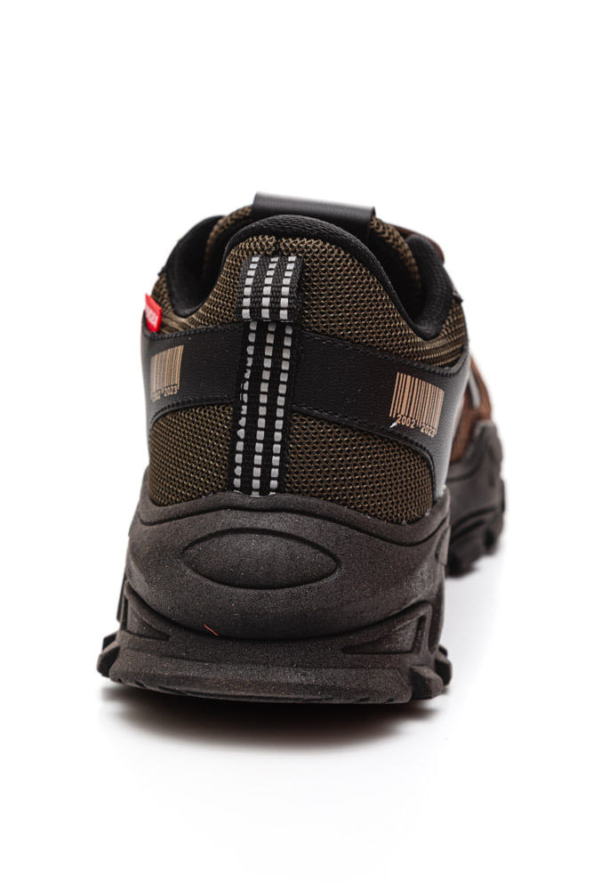 Tênis Rekoba Ohio Esportivo Masculino 02rk084 Marrom