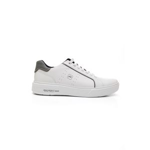 Sapatênis Casual Pegada Masculino Em Couro Flow111901 Branco