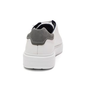 Sapatênis Casual Pegada Masculino Em Couro Flow111901 Branco