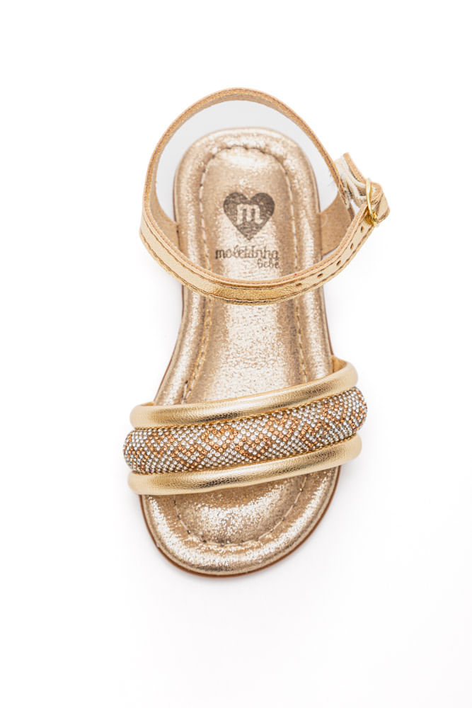 Sandalia-Molekinha-Casual-Infantil-Menina-Ouro