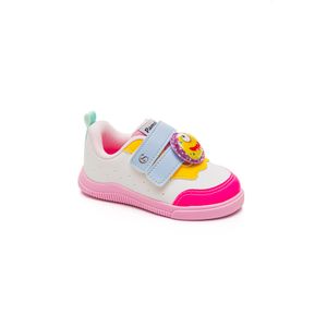 Tênis Pampili Casual Infantil Menina Velcro 699.055.155 Multicolorido