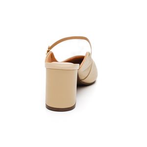 Sapato Tchocco Chanel Feminino Couro 36603 Off-White