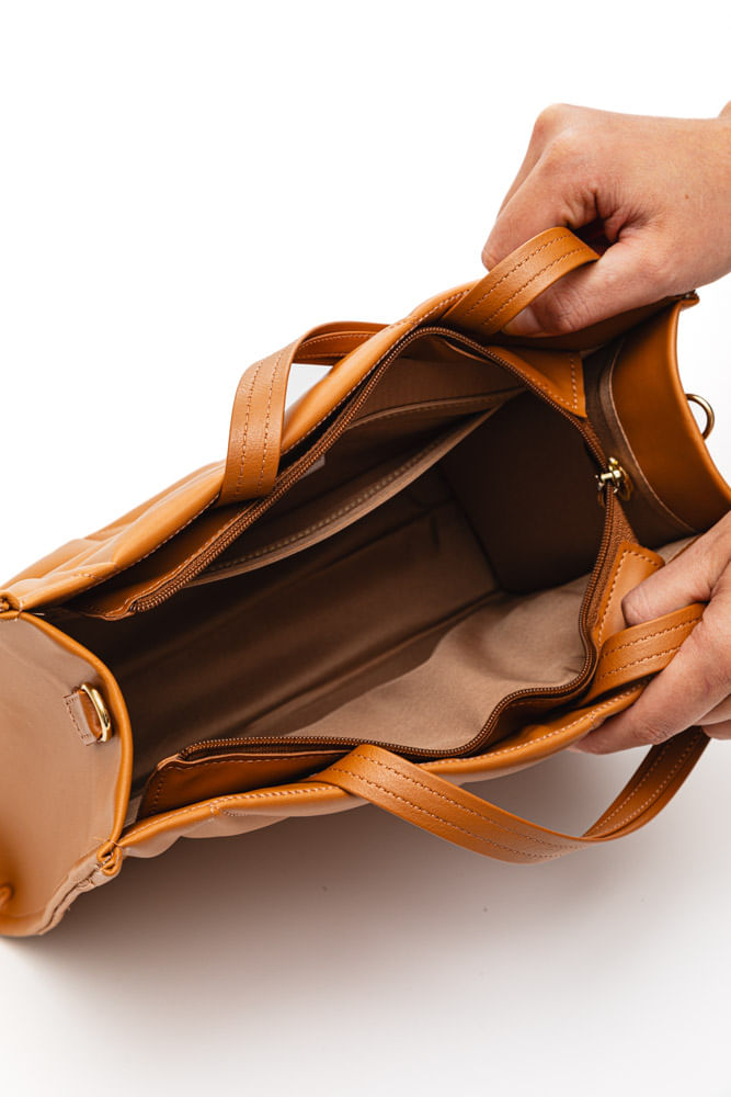 Bolsa-Modare-Tote-Pequena-Feminina-Costuras-70056.1-Caramelo