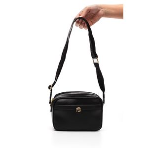 Bolsa Modare Crossbody Feminina Alça Gorgurão 70060.2 Preto