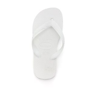 Chinelo Havaianas Infantil Unissex Top 0001 Branco