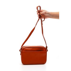 Bolsa Modare Transversal Feminina Napa 70060.1 Caramelo