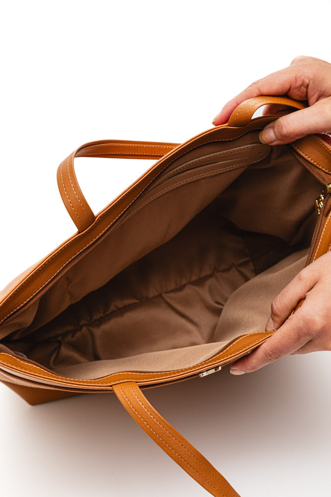 Bolsa-Modare-Tote-Grande-Feminina-Entrelacado-70016.6-Caramelo