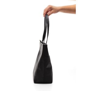 Bolsa Modare Tote Grande Feminina Entrelaçado 70016.6 Preto