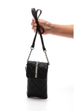 Bolsa-Vizzano-Porta-Celular-Feminina-Matelasse-10090.1-Preto