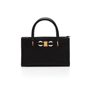 Bolsa Vizzano Tote Alça De Mão/Ombro Feminina Napa Salfiano 10086.1 Preto