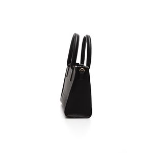 Bolsa Vizzano Tote Alça De Mão/Ombro Feminina Napa Salfiano 10086.1 Preto