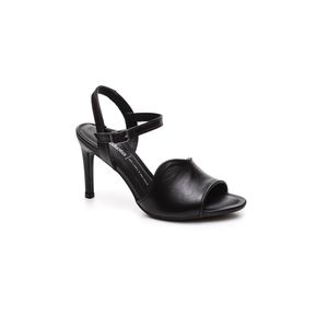 Sandália Dakota Salto Alto Feminina Couro Y8242-01 Preto
