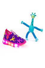 Tenis-Novope-Infantil-Menina-Led-Fantasy-Pipe-Com-Robozinho-30001278--Roxo