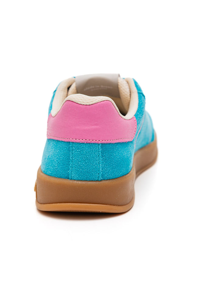 Tenis-Bottero-Em-Camurca-Feminino-Sneakers-364903-Azul