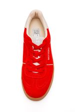 Tenis-Bottero-Em-Camurca-Feminino-Sneakers-364903-Vermelho