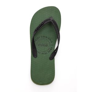 Chinelo Coca Cola Shoes Spencerian Cc4498 Verde
