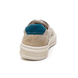Tênis Democrata Denim Wide Masculino 240801-003 Cinza