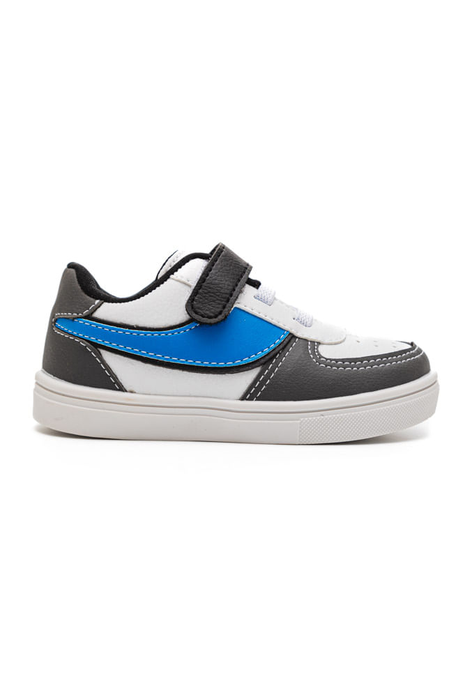 Tenis-Billiboo-Casual-Infantil-Menino-Kr049-Branco
