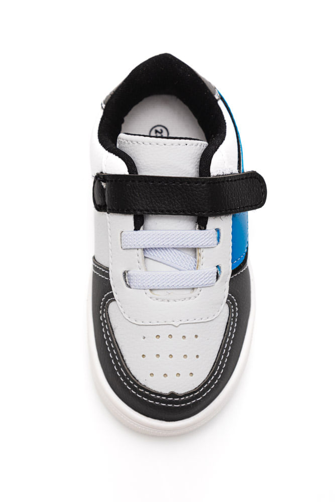 Tenis-Billiboo-Casual-Infantil-Menino-Kr049-Branco