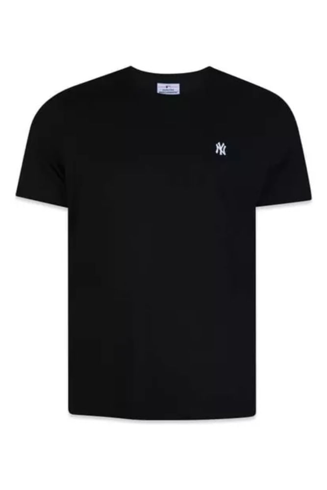 Camiseta-New-Era-Mlb-Ny-Yankees-Mini-Logo-Colors-Mbpertsh011-Preto