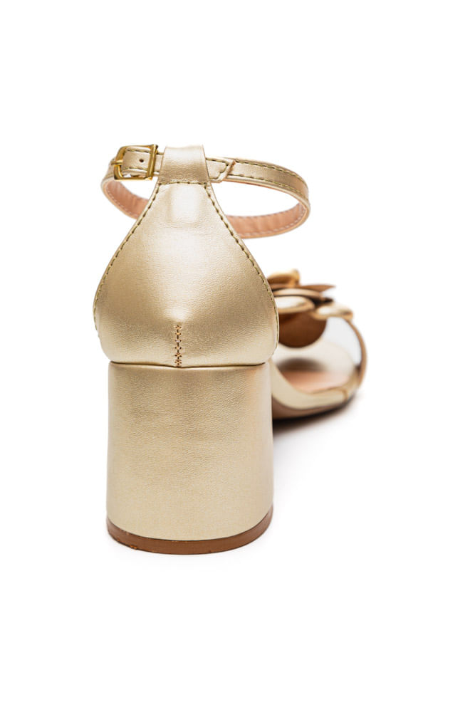 Sandalia-Cha-De-Mel-Salto-Medio-Feminina-Flor-2024-97-Ouro