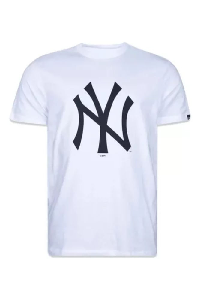 Camiseta-New-Era-Big-Logo-Mlb-New-York-Yankees-Mbpertsh012-Branco