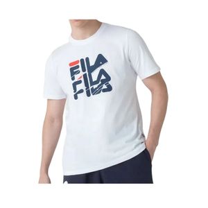 Camiseta Masculina Casual Esportiva Fila Branco