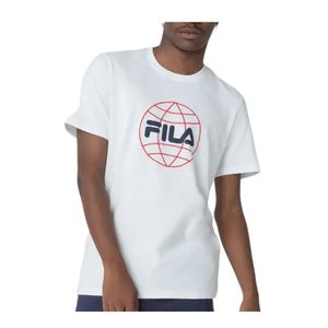 Camiseta Fila Worldwide Masculina F11l01041-100 Branco