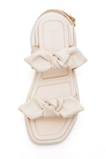 Sandália Moleca Square Feminina Flat 5506.106 Off-White