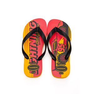 Chinelo Havaianas Infantil Menino Carros Kids Cars Amarelo