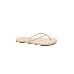 Chinelo Havaianas Tube Gloss Feminino 0121 Bege