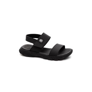 Sandália Molekinho Infantil Menino Com Velcro  2424.205 Preto