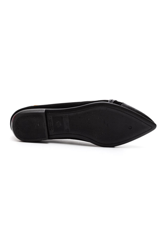 Sapatilha-Santinelli-Bico-Fino-Feminina-Nobuck-1266-494-Preto