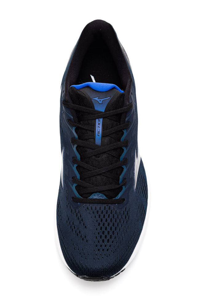 Tenis-Mizuno-Action-4-Masculino-De-Corrida-Marinho