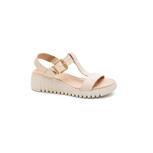 Sandália Modare Anabela Feminina Conforto 7197.103 Off-White