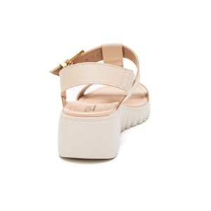 Sandália Modare Anabela Feminina Conforto 7197.103 Off-White