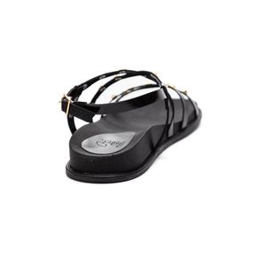 Sandália Papete Chá De Mel Feminina Spikes 8314.82103 Preto