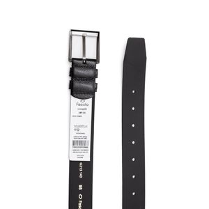 Cinto De Couro Fasolo Masculino 7 Furos - G213-143 Preto
