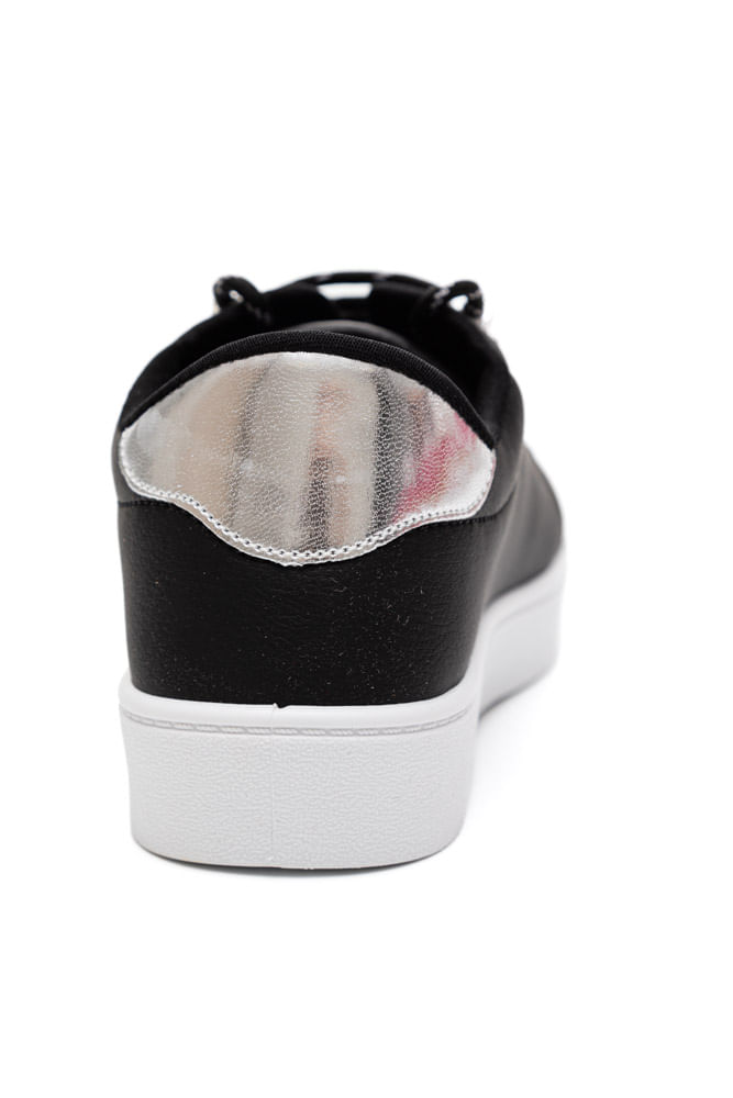 Tenis-Izalu-Casual-Feminino-Metalizado-10075iz-Preto
