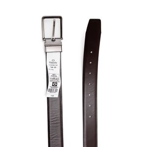 Cinto De Couro Fasolo Masculino 7 Furos -  T115-161 Preto