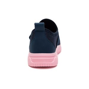 Tênis Novopé Slip-On Infantil Menina Velcro 99001035-1381 Marinho