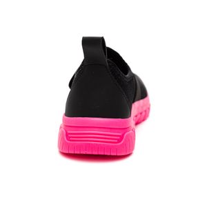 Tênis Novopé Slip-On Infantil Menina Velcro 99001035-1181j Preto