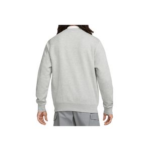 Blusão Nike Sportswear Club Fleece Crew Masculino Dq4912-063 Cinza