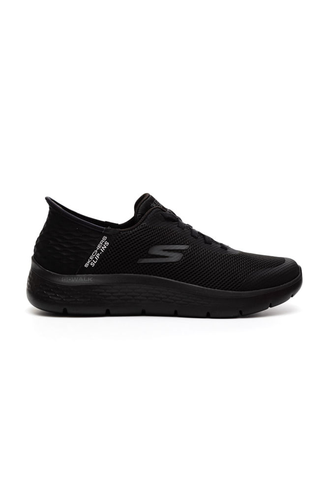 Tênis Skechers Go Walk Corrida Masculino 216324-Bbk Preto