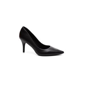 Sapato Lia Line Scarpin Feminino Couro Antoinette 2292.71567 Preto