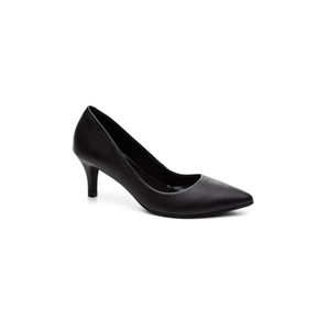 Sapato Lia Line Scarpin Feminino Couro Antoinette 2360.71899 Preto